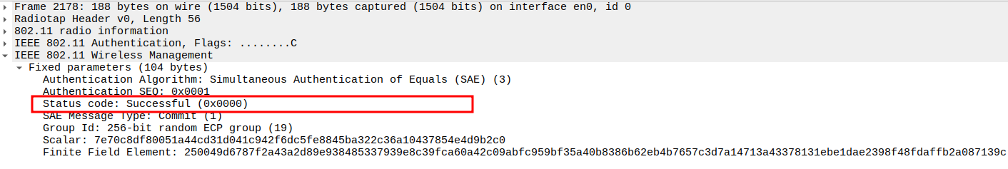 Authentication 2 Status Code