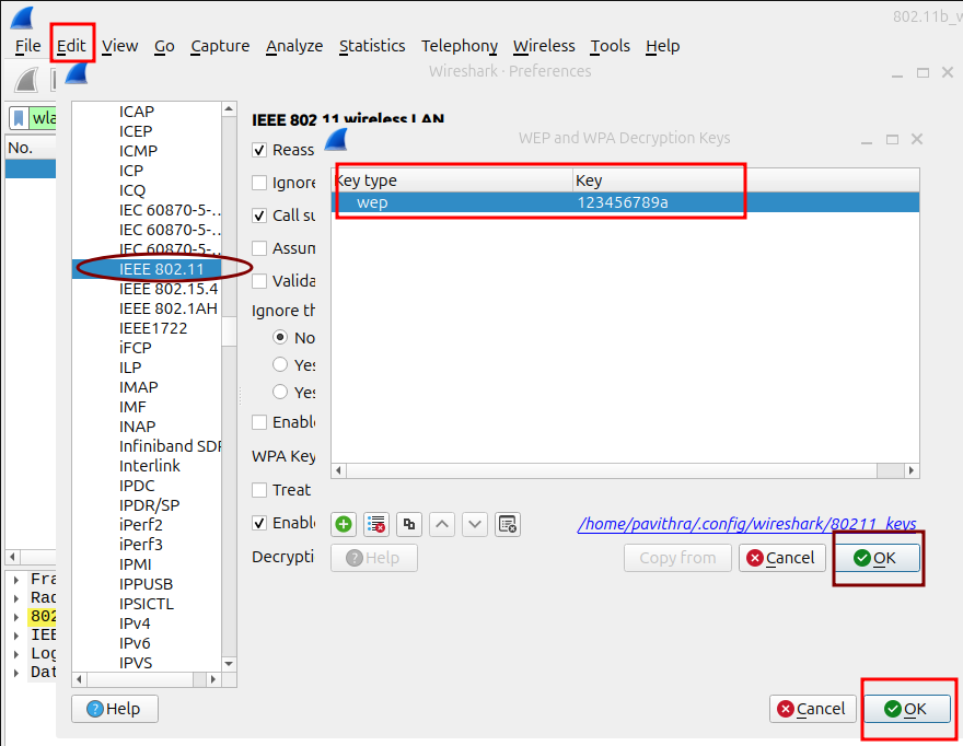 Decryption2 in Wireshark