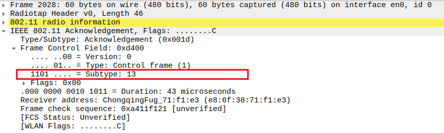 ACK subtype after Message 2