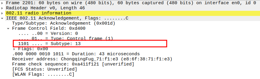 ACK subtype after Message 2