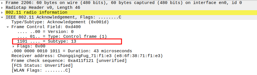 ACK subtype after Message 4